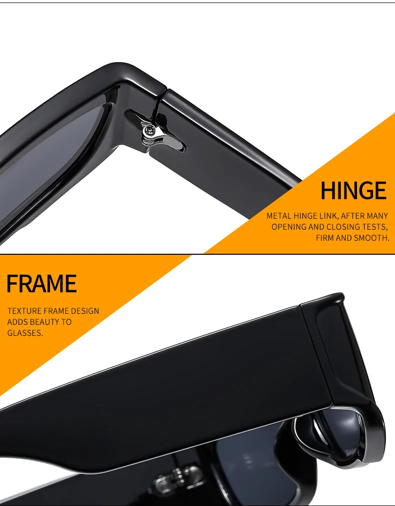 Colorful Set Gorgeous Sunglasses Men And Women Hip Hop Small Frame  Sunglasses Fashion Wear Glasses M6113 display picture 17