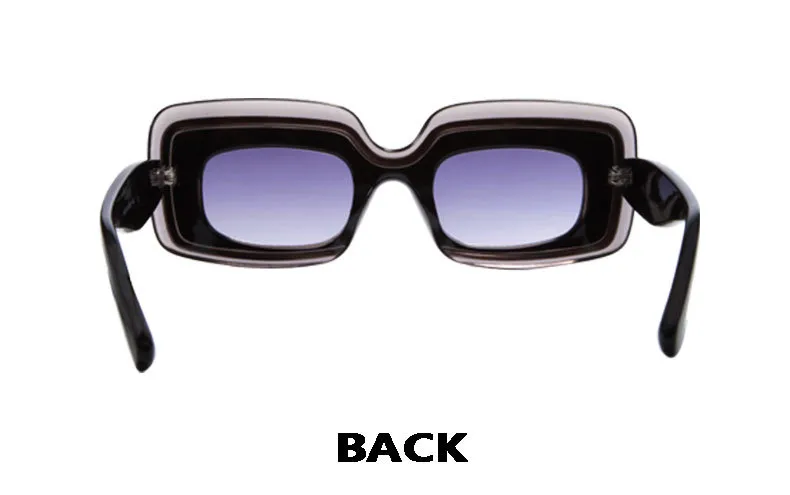 New  Fashion Sunglasses Men's And Women's  Large-frame Square Sunglasses Cool Tide High-value Glasses Frame M6216 display picture 8