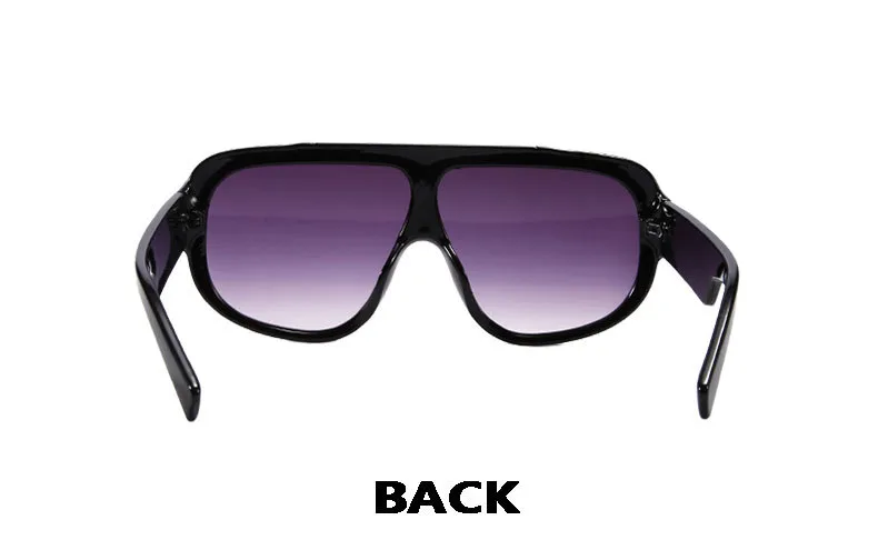 New  Trend Large Frame Goggles  Fashion Sunglasses Men's Anti-ultraviolet Sunglasses Women T22113 display picture 8