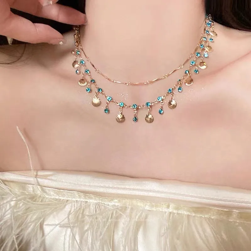 Jewelry Bikini Rhinestone Chain Waist Decoration Multi-layer Body Chain Star Rhinestone Tassel Waist Chain Women display picture 23