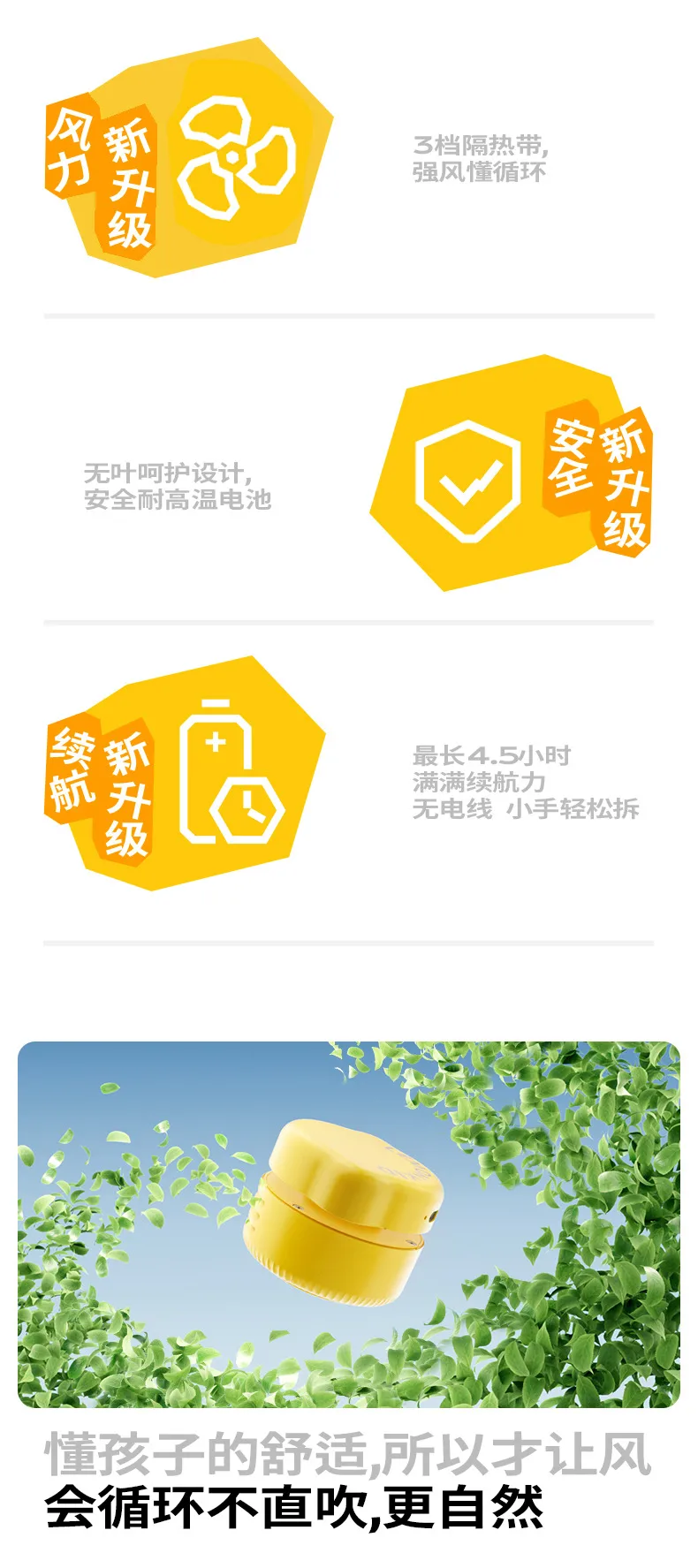 Lemon Baby Children Sun Hat Fan Hat Boys And Girls Sun Hat Summer Empty Top Big Brim Sun Hat display picture 5