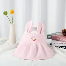 Children's Sunshade Hat Summer Thin Boys And Girls Cartoon Bear Sunscreen Straw Hat Baby Travel Breathable Sun Hat display picture 38