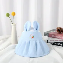 Children's Sunshade Hat Summer Thin Boys And Girls Cartoon Bear Sunscreen Straw Hat Baby Travel Breathable Sun Hat display picture 40