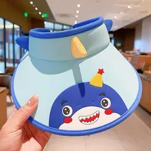 Children's Sunshade Hat Summer Thin Boys And Girls Cartoon Bear Sunscreen Straw Hat Baby Travel Breathable Sun Hat display picture 50