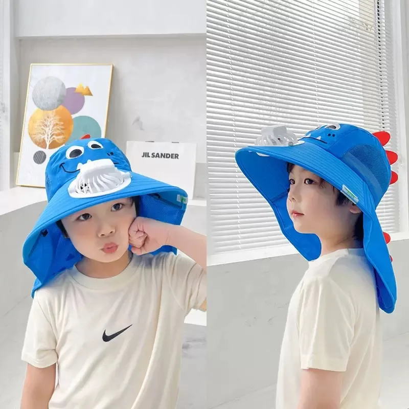 Children's Sun Hat Women's Summer Sun Hat Boys Sun Hat UV Protection Fisherman Hat Thin Breathable Sun Protection display picture 8