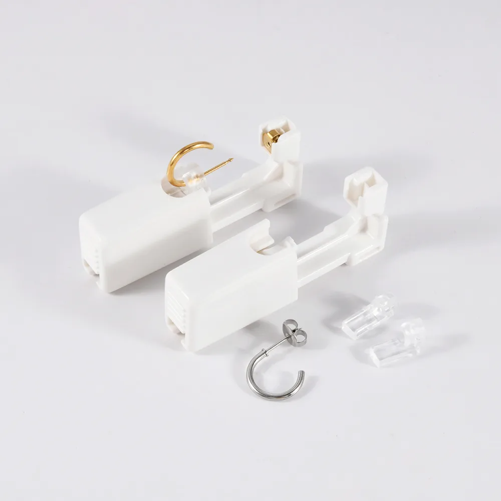 Hip-Hop Streetwear C Shape 316 Stainless Steel  Acrylic Plating 24K Gold Plated Ear Puncher display picture 2