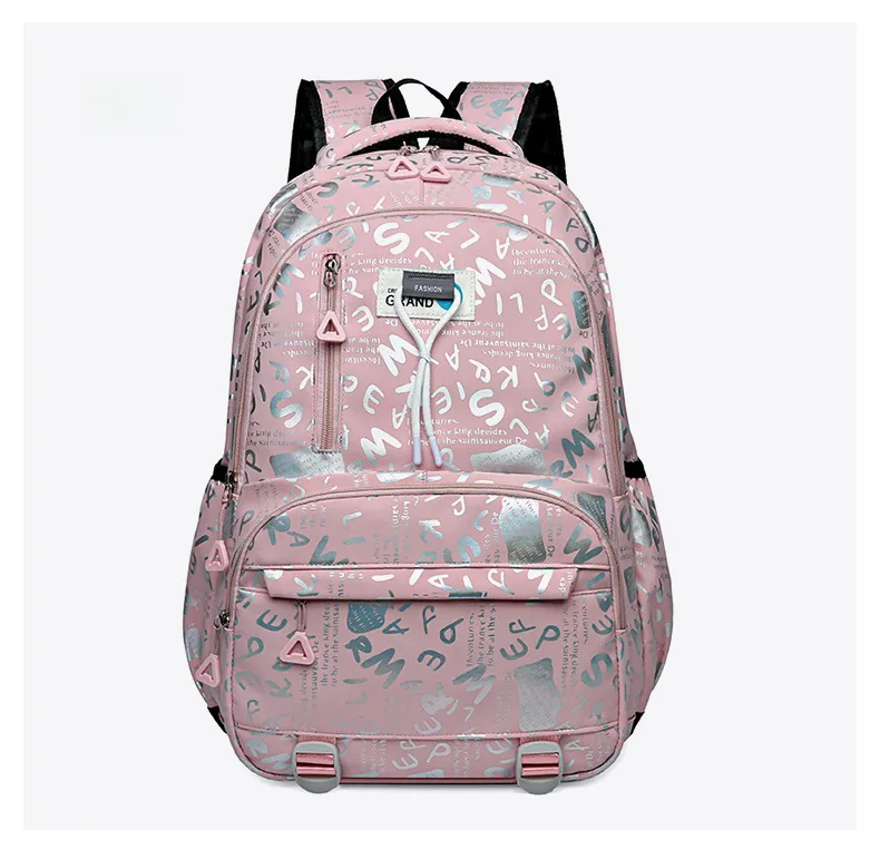 Wholesale New Backpack New Style Simple Large Capacity Junior High School Student Schoolbag Fashion Leisure Travel Backpack display picture 20