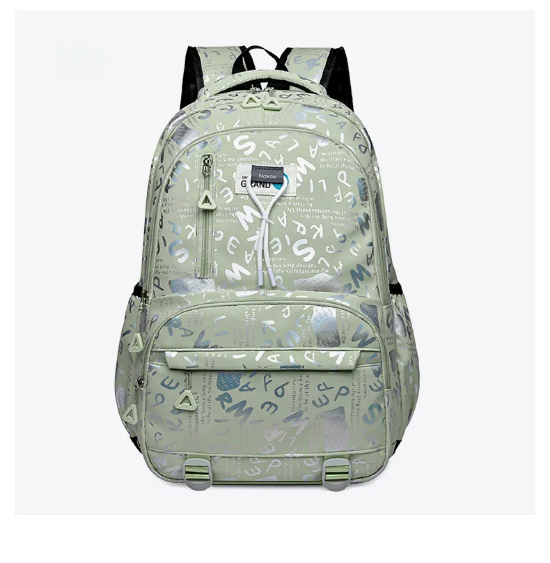 Wholesale New Backpack New Style Simple Large Capacity Junior High School Student Schoolbag Fashion Leisure Travel Backpack display picture 22