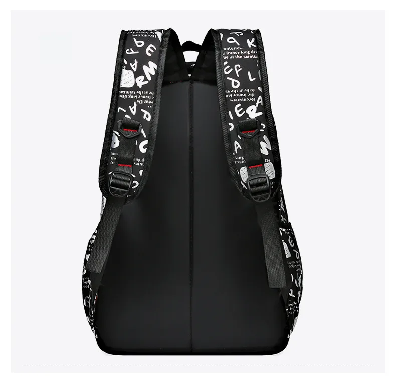 Wholesale New Backpack New Style Simple Large Capacity Junior High School Student Schoolbag Fashion Leisure Travel Backpack display picture 26