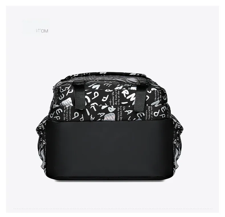 Wholesale New Backpack New Style Simple Large Capacity Junior High School Student Schoolbag Fashion Leisure Travel Backpack display picture 27