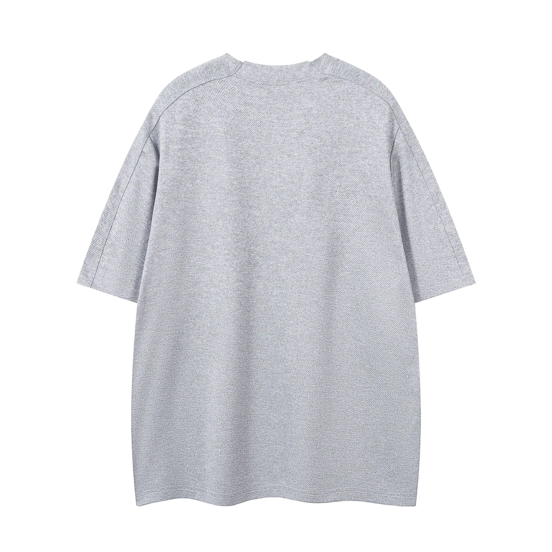Jiayiku Men's  Summer New American Retro Functional Fashion Brand Embedded Design Short-sleeved T-shirt For Men display picture 6
