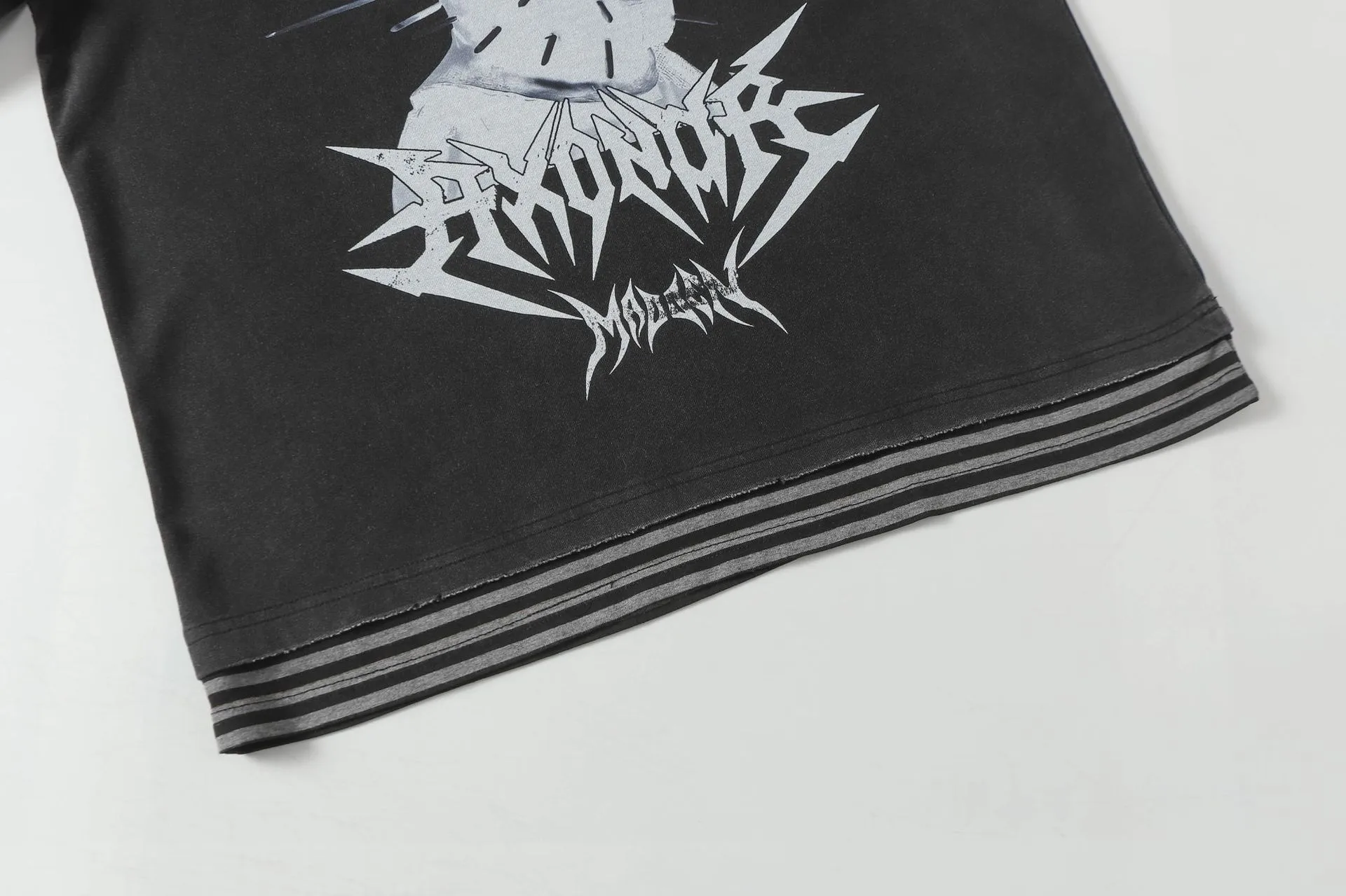Jiayiku Men's Clothing  Summer American Street Hip Hop Fashion Brand Tee T-shirt Diablo Punk T-shirt Short Sleeve display picture 14