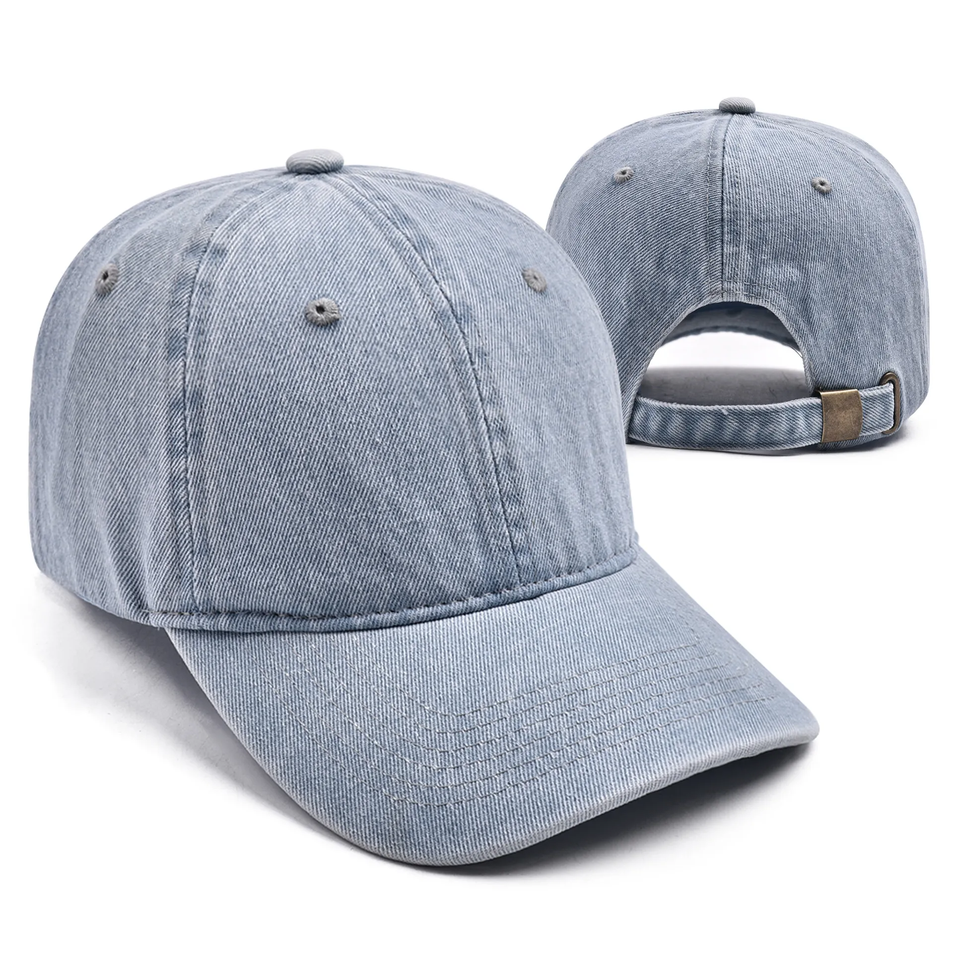 Women's Sport Style Solid Color Curved Eaves Baseball Cap display picture 19