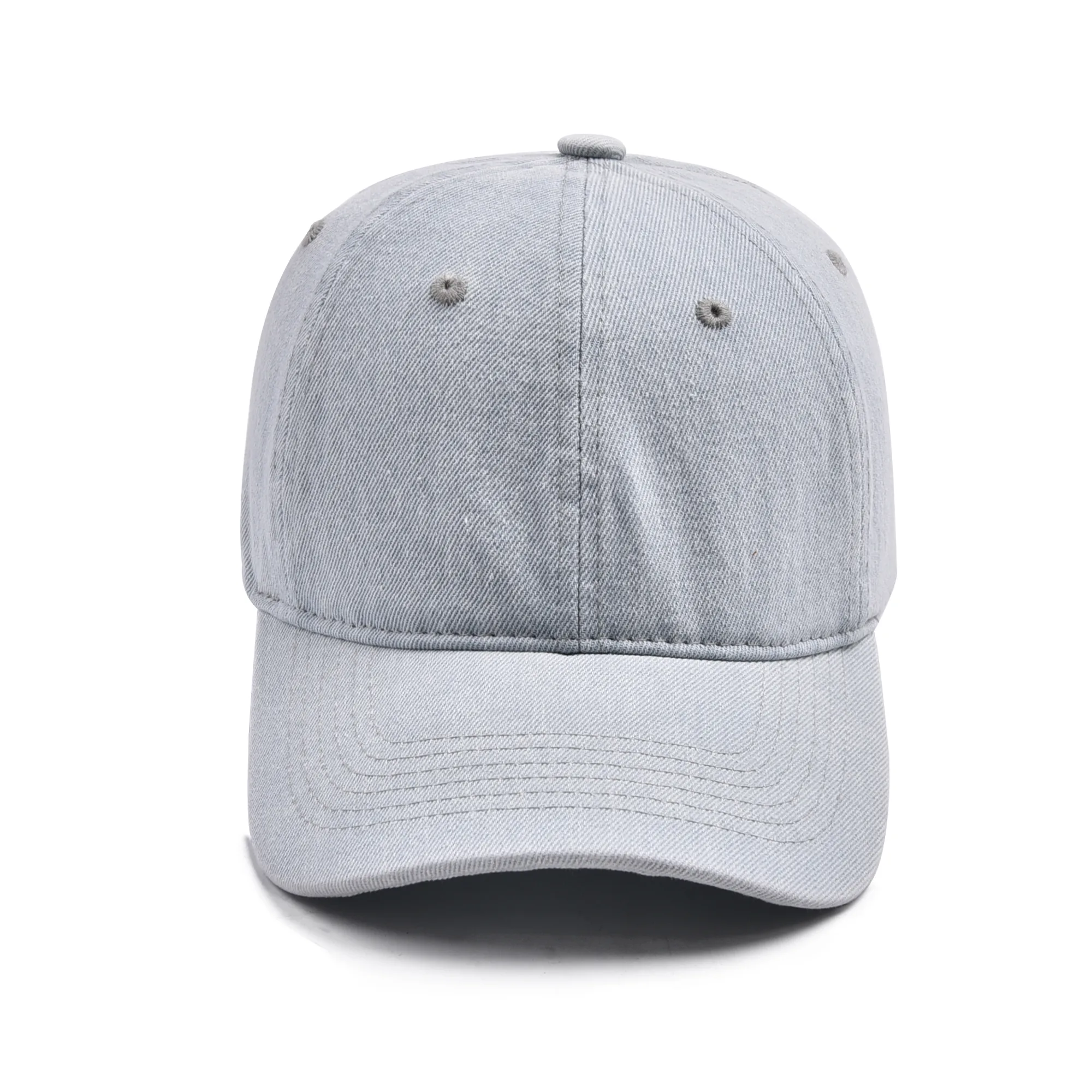 Women's Sport Style Solid Color Curved Eaves Baseball Cap display picture 1
