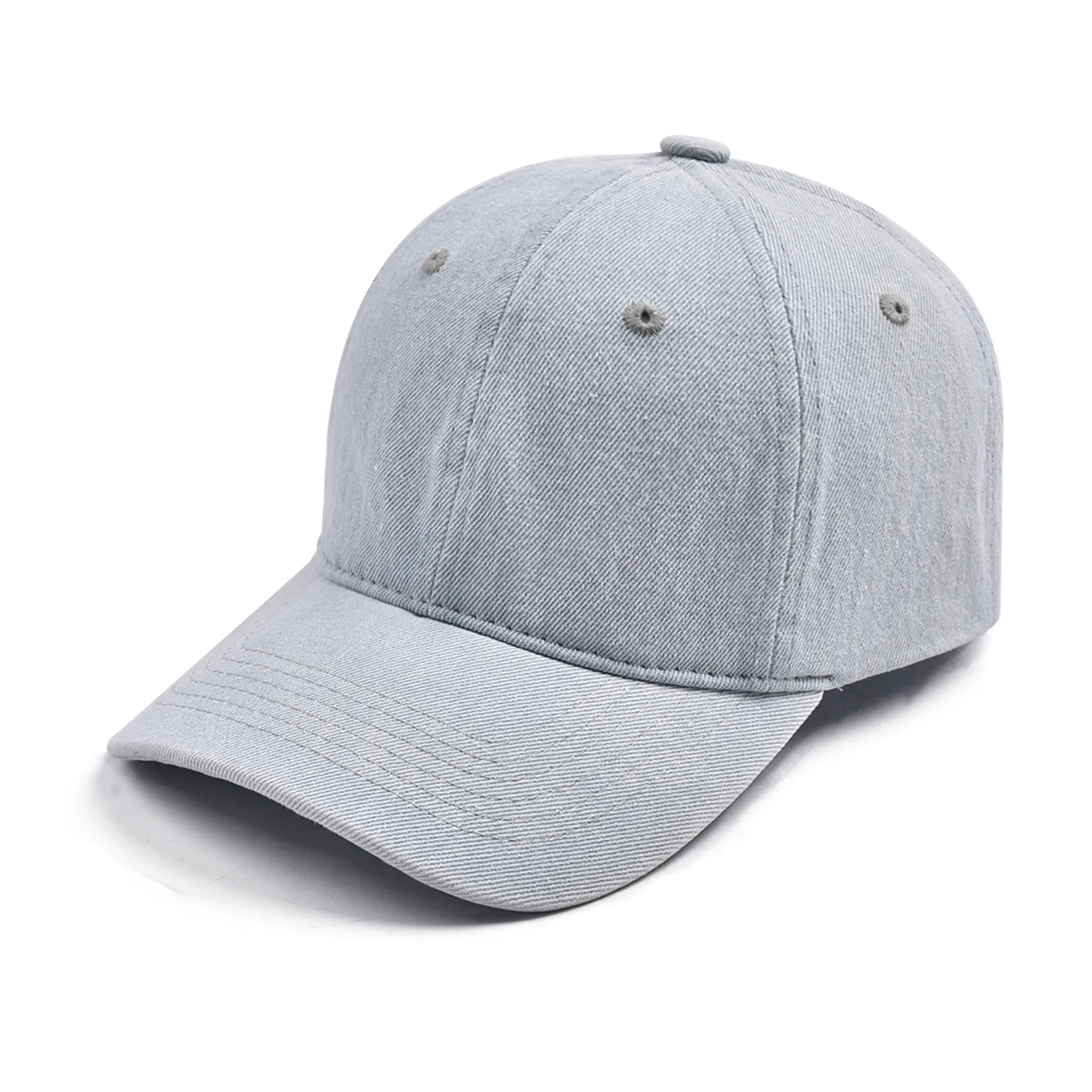 Women's Sport Style Solid Color Curved Eaves Baseball Cap display picture 6