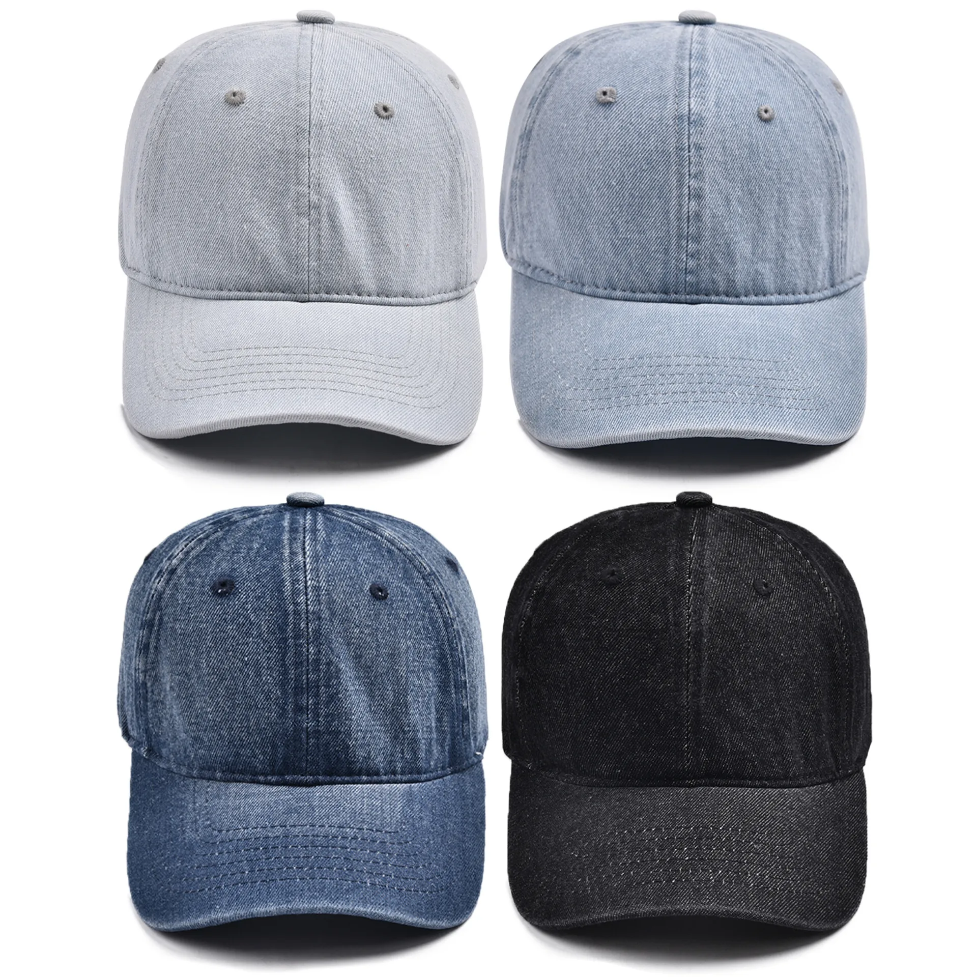Women's Sport Style Solid Color Curved Eaves Baseball Cap display picture 7