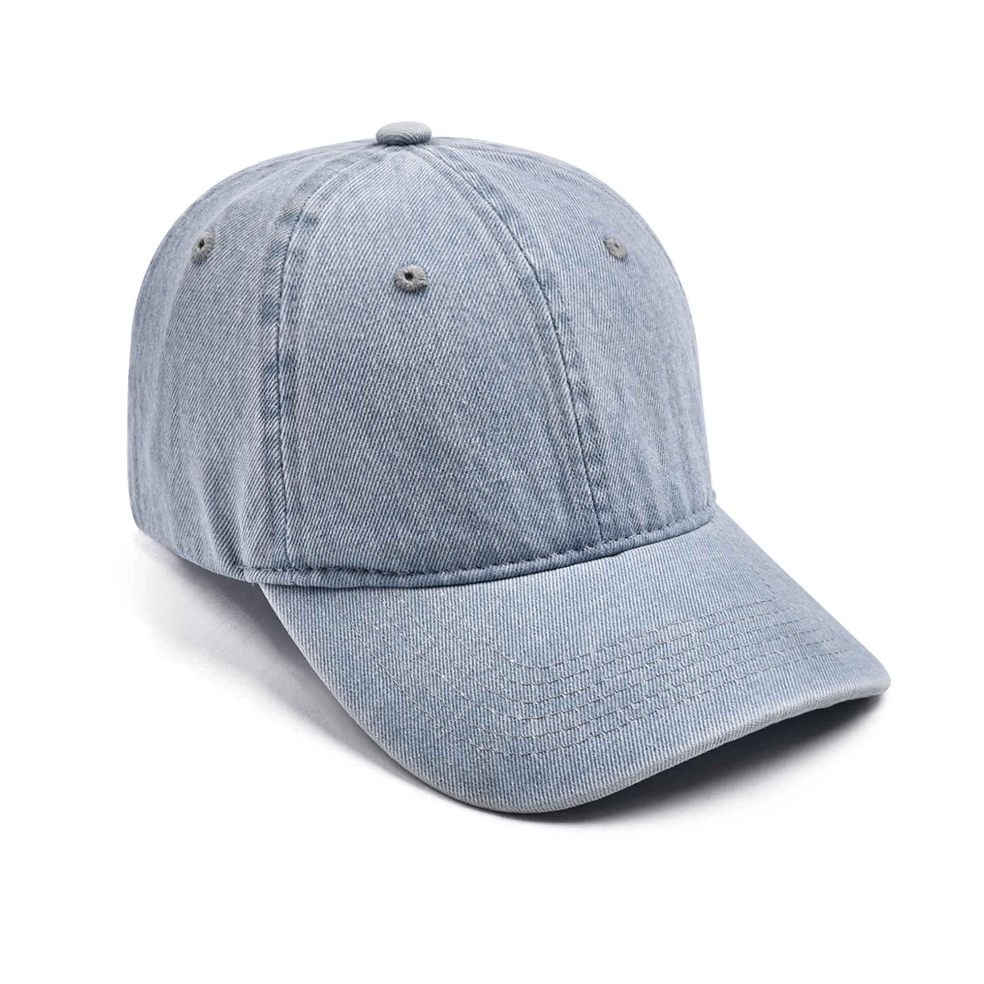 Women's Sport Style Solid Color Curved Eaves Baseball Cap display picture 13