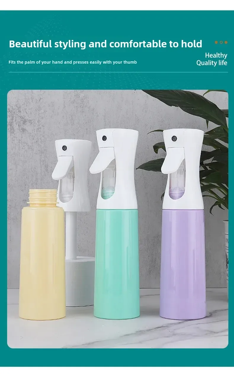 New Generation High Pressure Continuous Spray Alcohol Disinfection And Water Replenishment Fine Mist Spray Bottle Flowers Watering Gardening Fine Mist Continuous Spray Bottle display picture 4