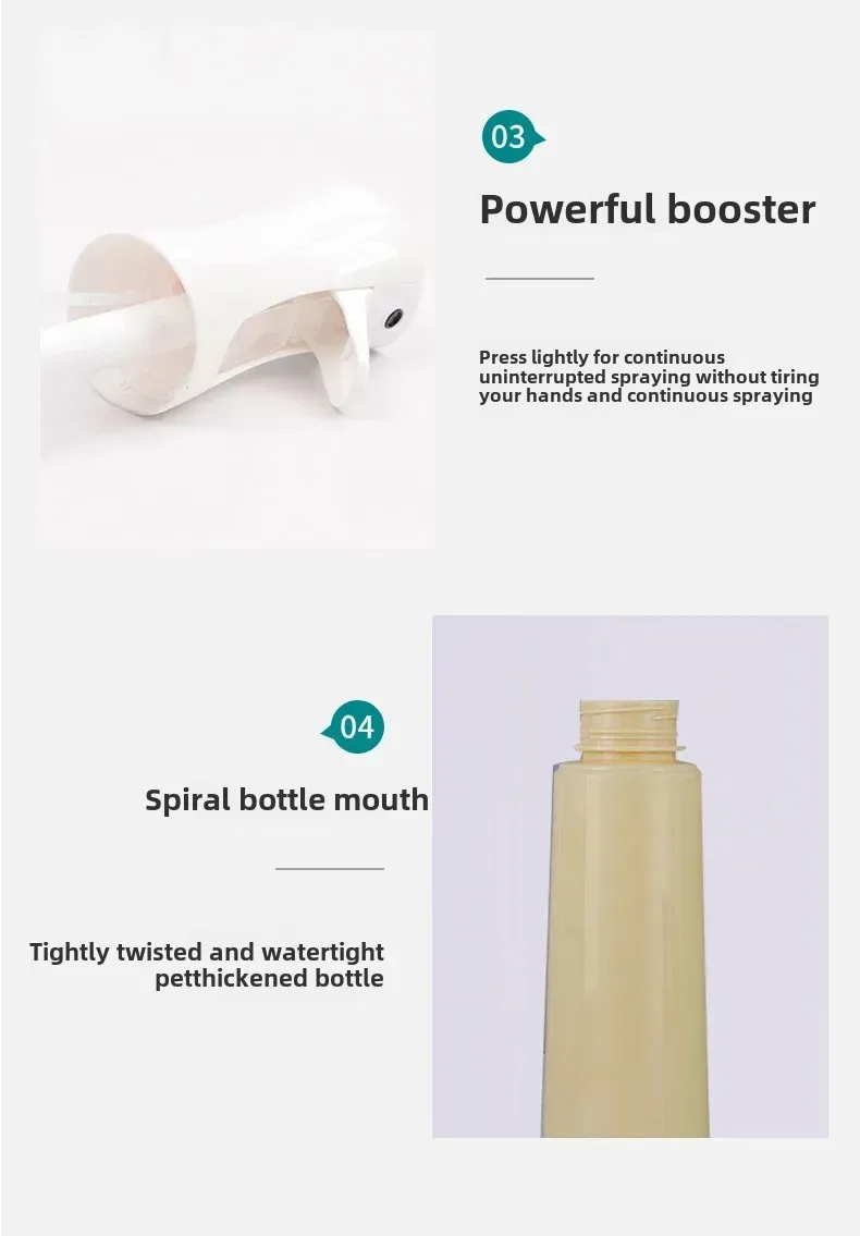New Generation High Pressure Continuous Spray Alcohol Disinfection And Water Replenishment Fine Mist Spray Bottle Flowers Watering Gardening Fine Mist Continuous Spray Bottle display picture 6