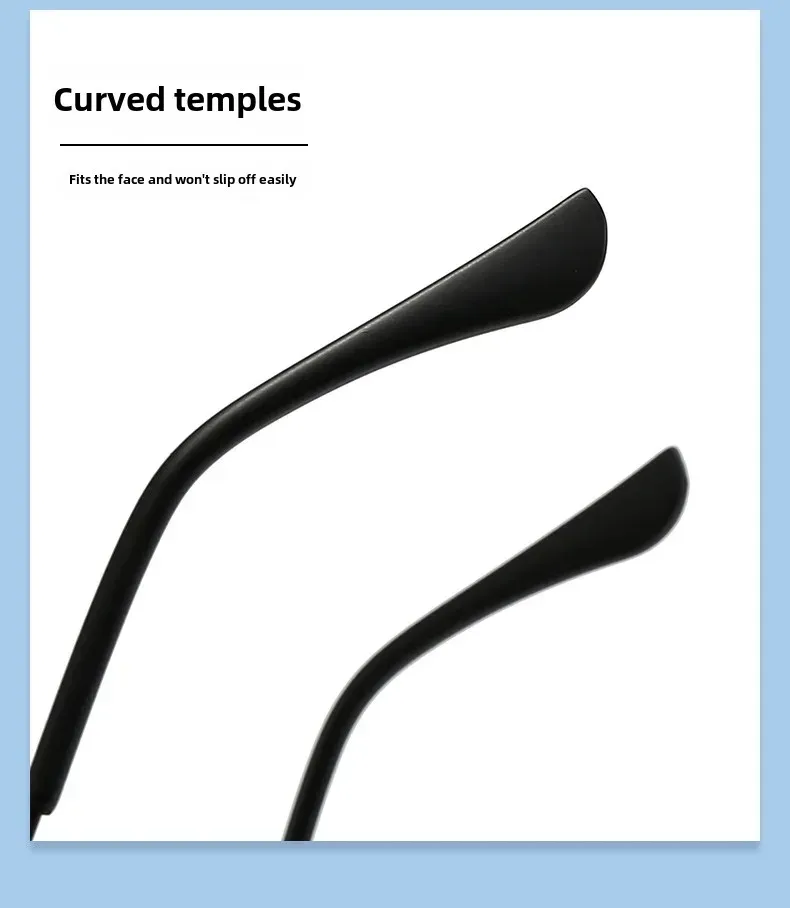 Retro Hong Kong Style Sunglasses Men And Women With  New High-end Sense Driving Special Anti-UV Sunglasses display picture 7