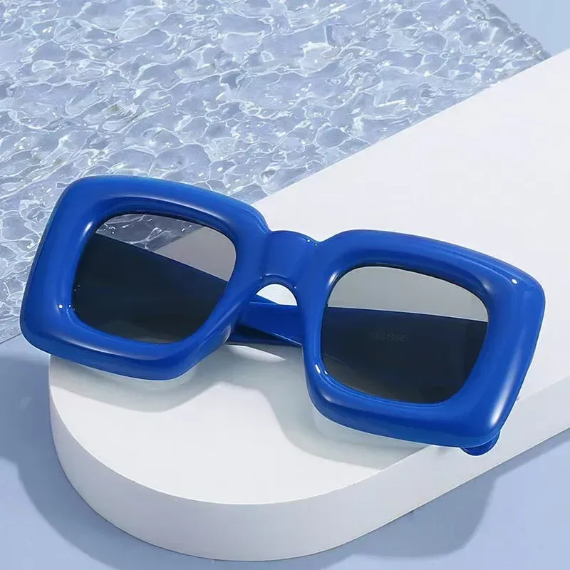 Children's Funny Fun Cute Square Sunglasses Boys And Girls Cute Cute Baby Glasses Hip Hop Baby Street Shot Sunglasses display picture 3