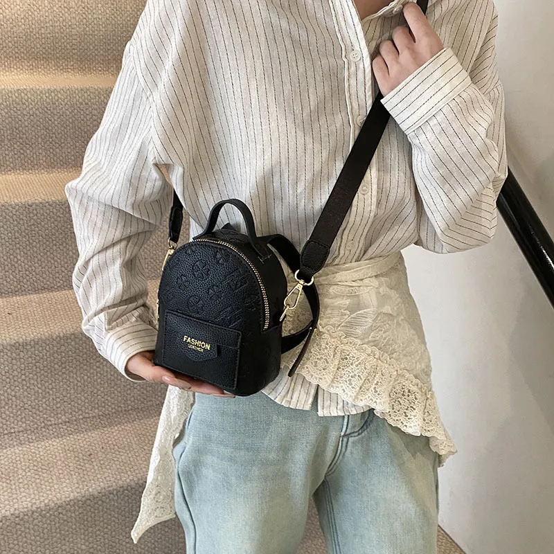 Children's Bag All-match Retro Fashionable Simple Portable Bucket Bag New Style Niche Wide Shoulder Strap Mini Crossbody Small Bag display picture 30