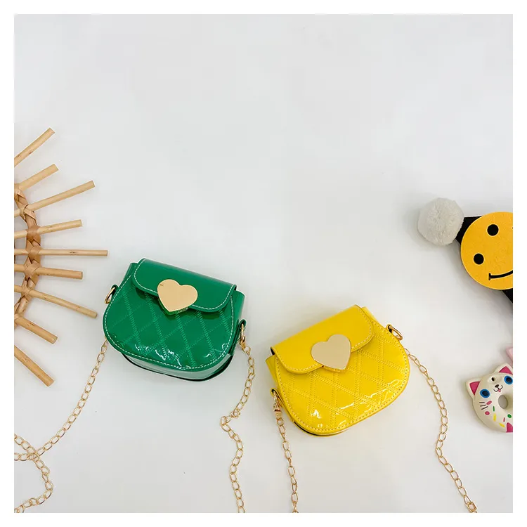 New Cartoon Children's Bag Mini Western Style Six-color Peach Heart Girl's Bag Cute Toddler Shoulder Bag display picture 18