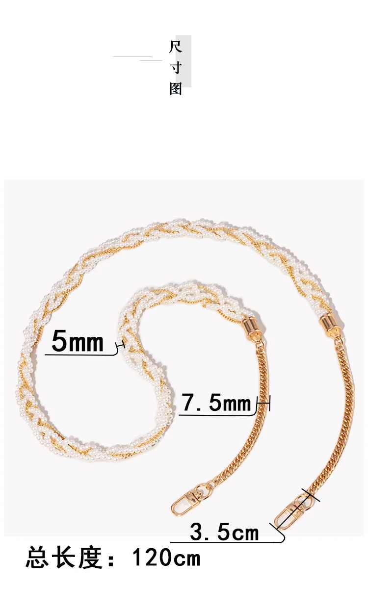 New Mobile Phone Lanyard Long Can Carry Rope Butterfly Pearl Mobile Phone Chain Can Be Slung Neck Rope Mobile Phone Lanyard display picture 9