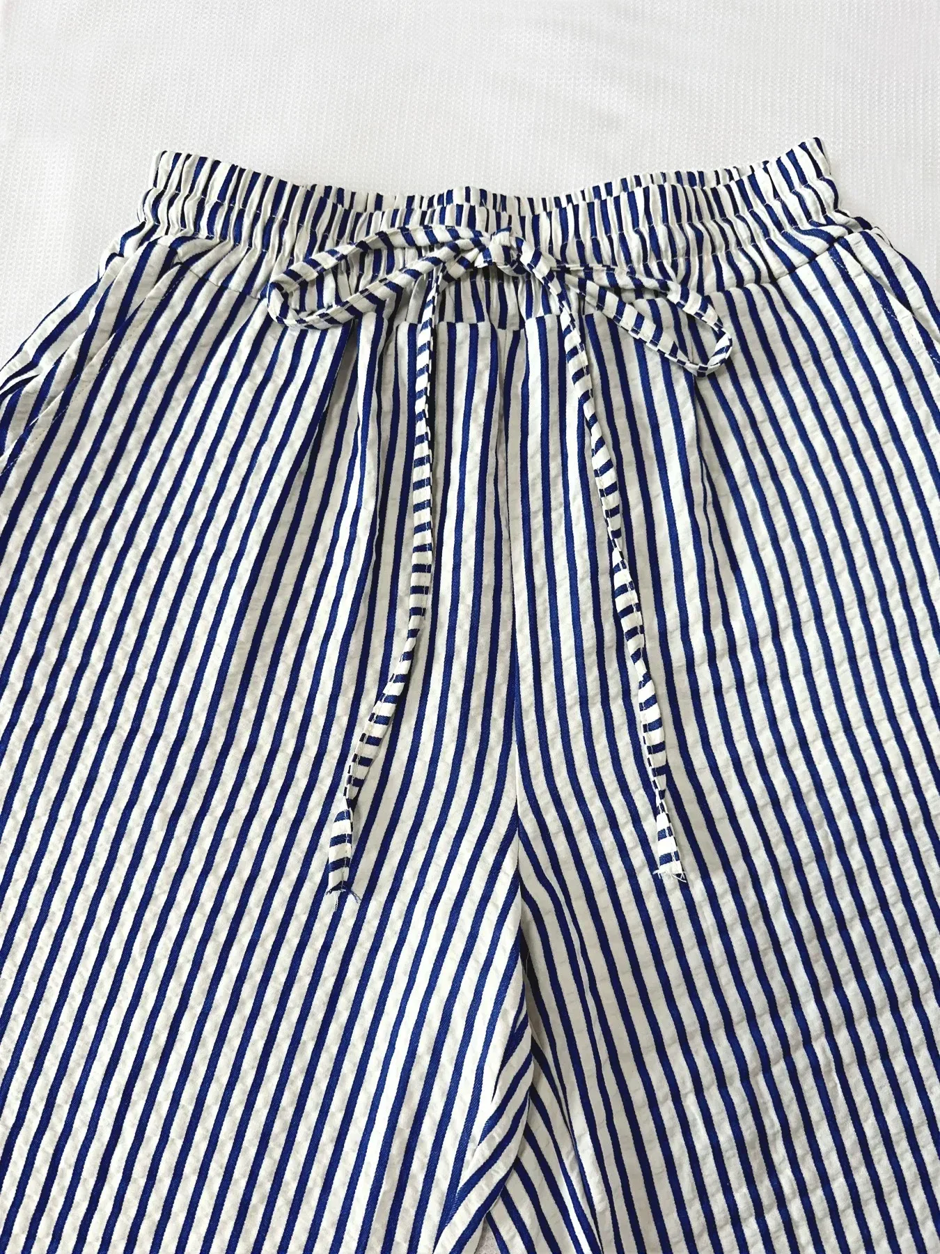 Europe And The United States  Foreign Trade Women's Clothing Explosions Independent Station    Striped Casual Pants Straight Pants display picture 10