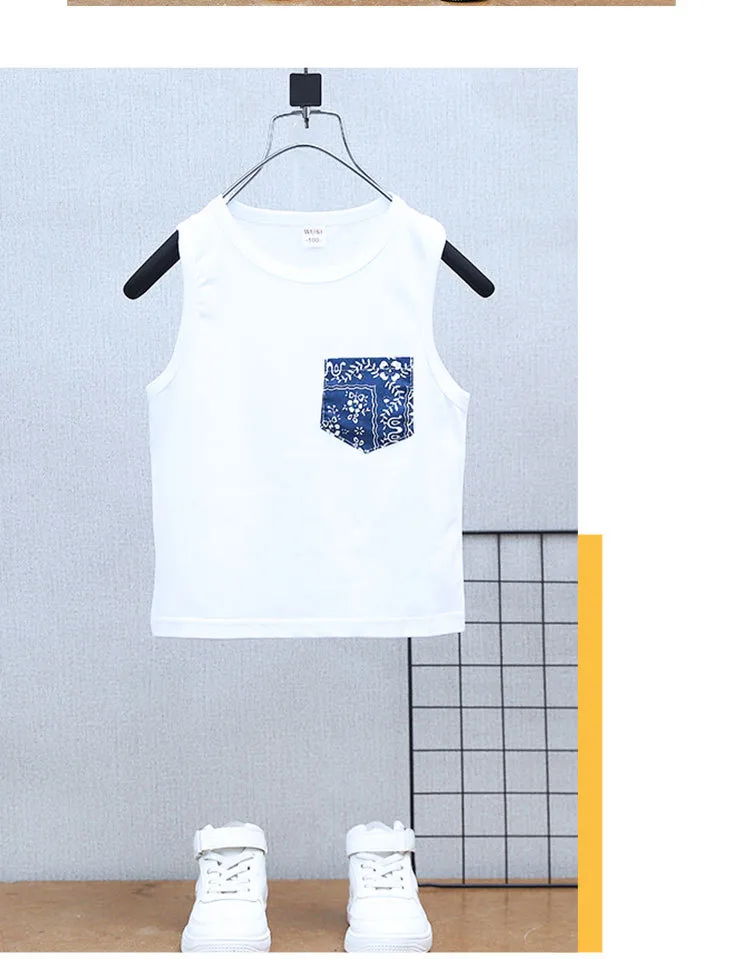 Boys' Summer Short-sleeved Suit  New Baby Online Popular Casual Clothes Children's Holiday Style Shirt Three-piece Set display picture 6