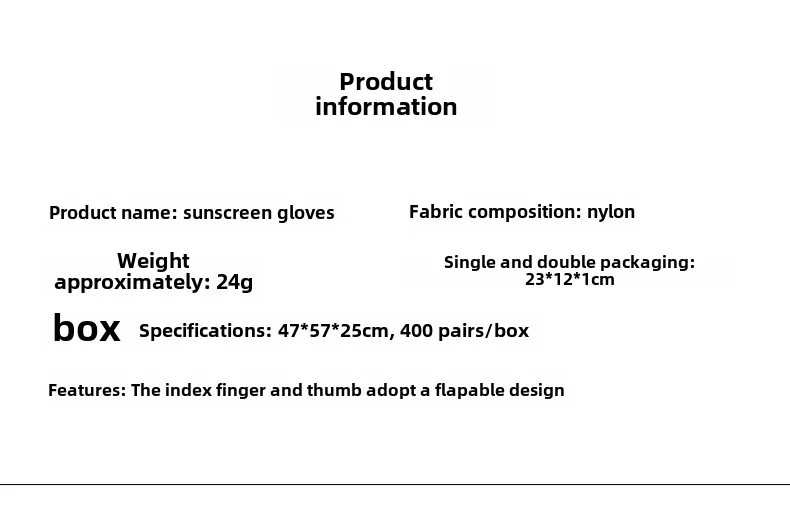 Zhao Dengsheng Sunscreen Gloves Women's Summer Outdoor Sports Non-slip Exposure Finger Touch Screen Flip Cover Ice Silk Thin Riding Gloves display picture 14