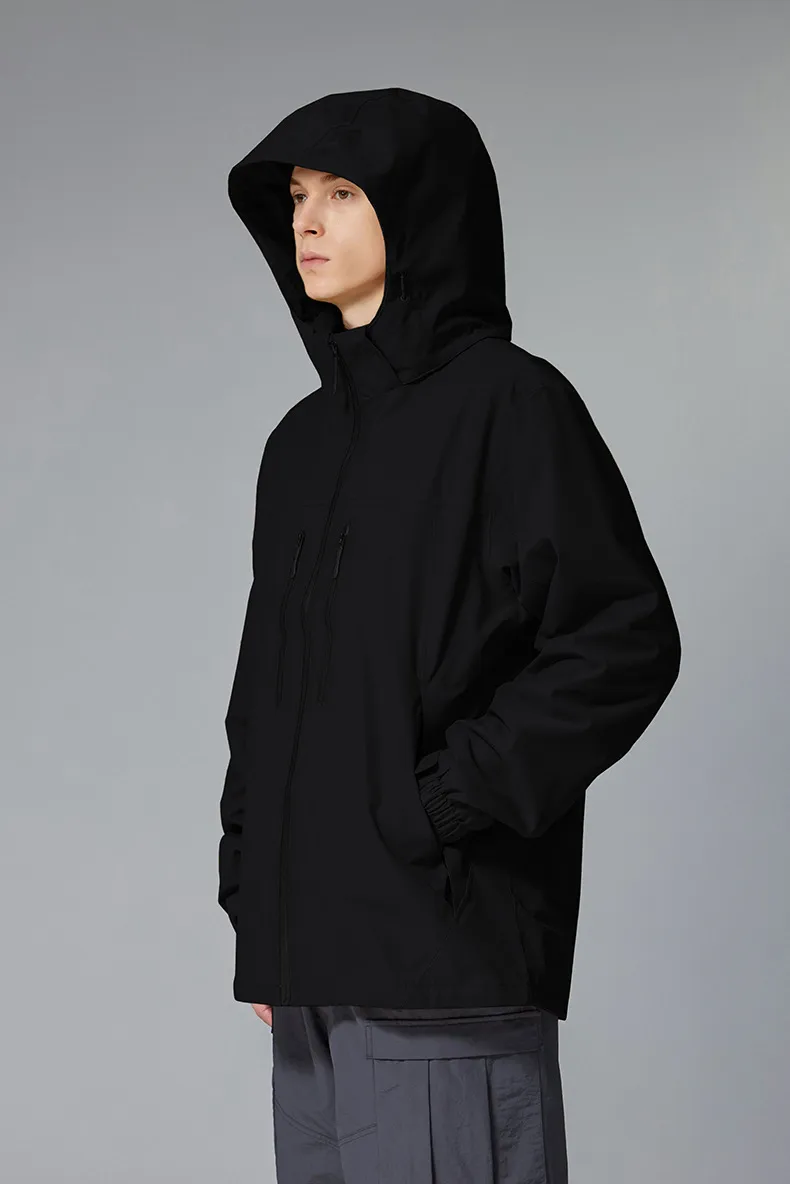 INF Men's Wear | Three-in-One Heat Sealing Charge Clothes  Autumn And Winter New Teflon Grade Four Waterproof Jacket Coat display picture 11