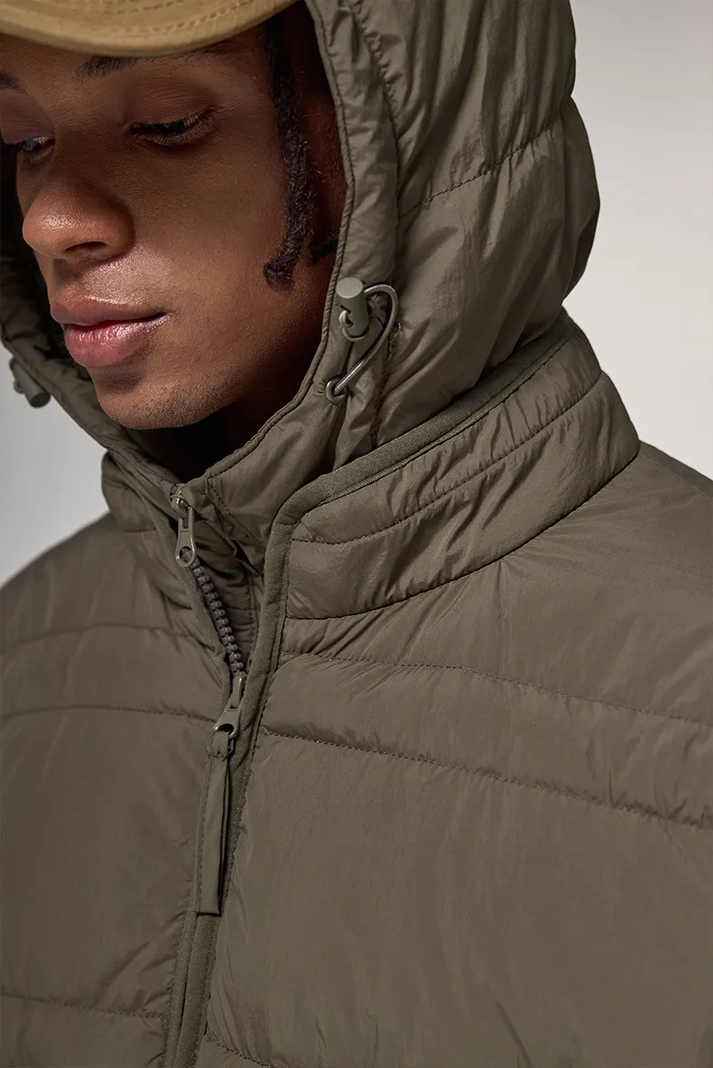 INF Men's | 3M Water-repellent Removable Down  Fall/Winter New Street Tide Warm Loose Jacket Coat Men display picture 11