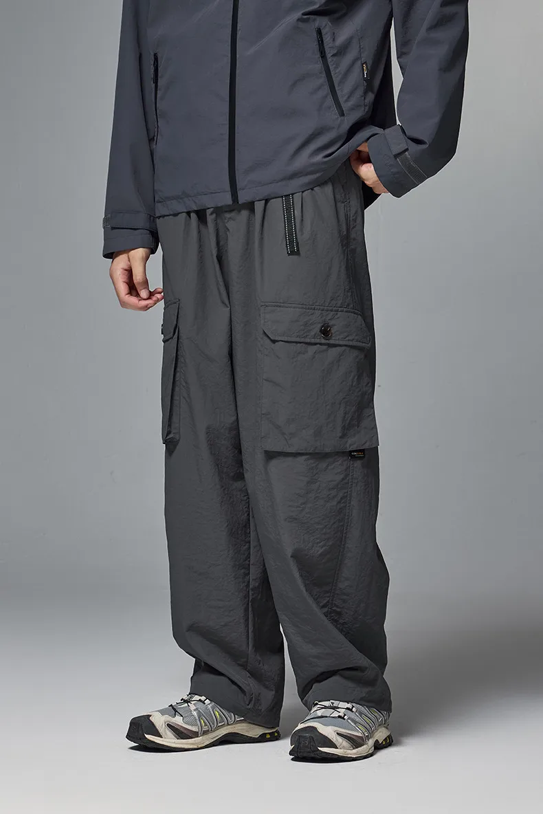 INF Men | CORDURA®Machete Overalls Pants  Autumn And Winter New Fashion Brand Reflective Rope Outdoor Casual Pants display picture 4