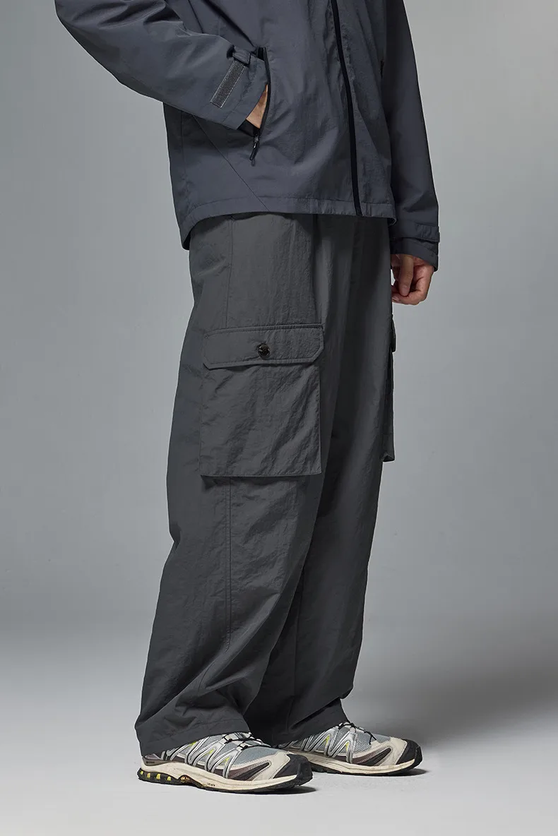 INF Men | CORDURA®Machete Overalls Pants  Autumn And Winter New Fashion Brand Reflective Rope Outdoor Casual Pants display picture 5