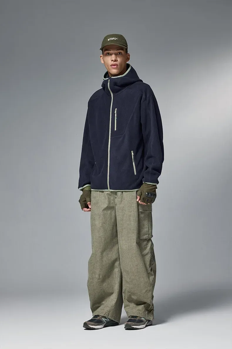 ABS Men's Clothing | Constant Temperature Polar Fleece High Collar Sweater  Autumn And Winter New Fashion Brand Outdoor Sports Warm Jacket display picture 17