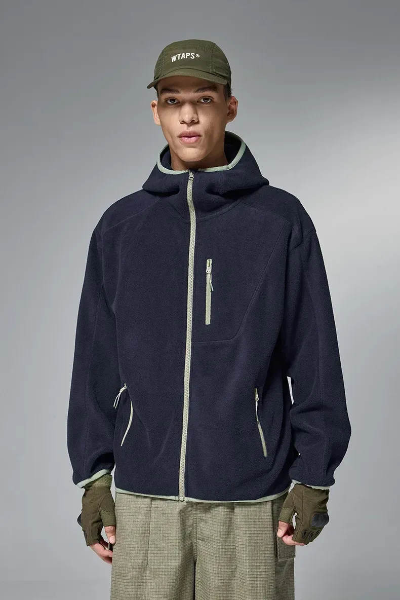 ABS Men's Clothing | Constant Temperature Polar Fleece High Collar Sweater  Autumn And Winter New Fashion Brand Outdoor Sports Warm Jacket display picture 19