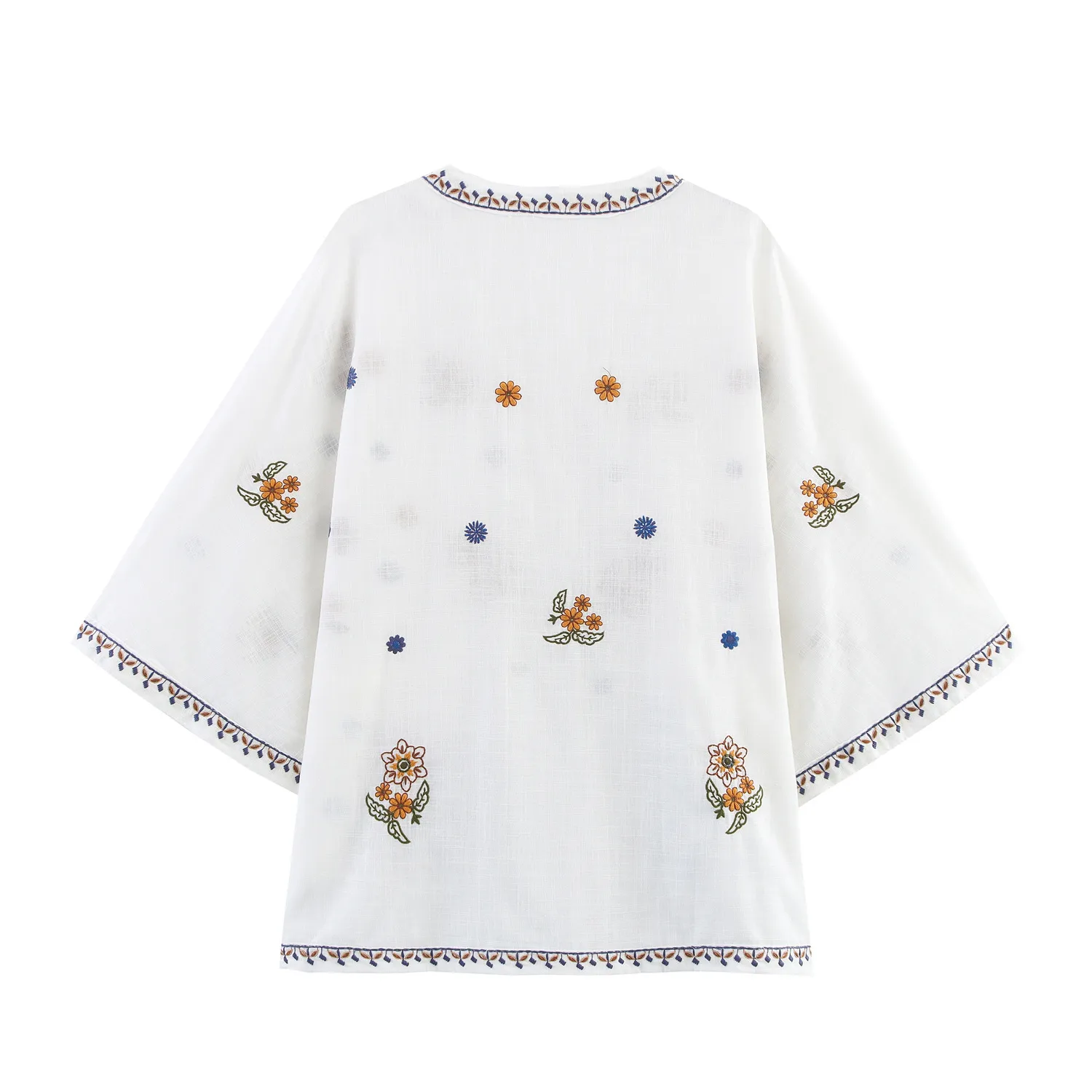 Women's Blouse Long Sleeve Blouses Elegant Streetwear Embroidery display picture 2