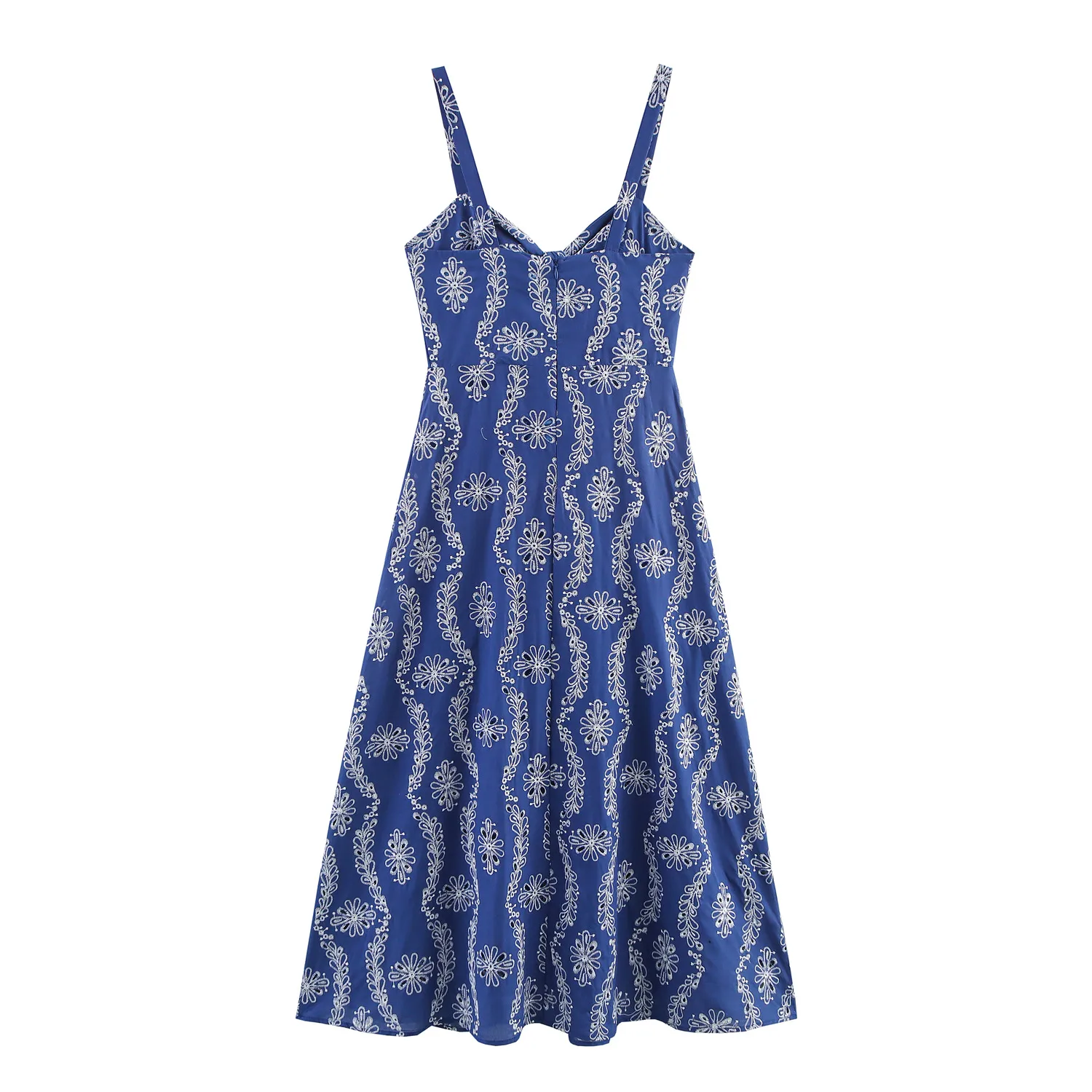 Women's Sheath Dress Elegant Streetwear Strap Sleeveless Printing Midi Dress Selfie display picture 2