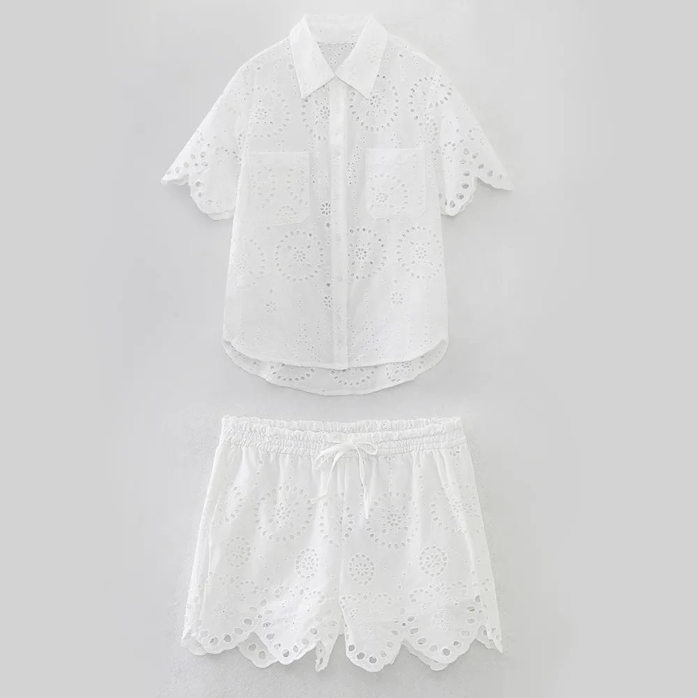 Holiday Selfie Street Women's Casual Streetwear Solid Color Polyester Shorts Co-ord Set Shorts Sets display picture 1