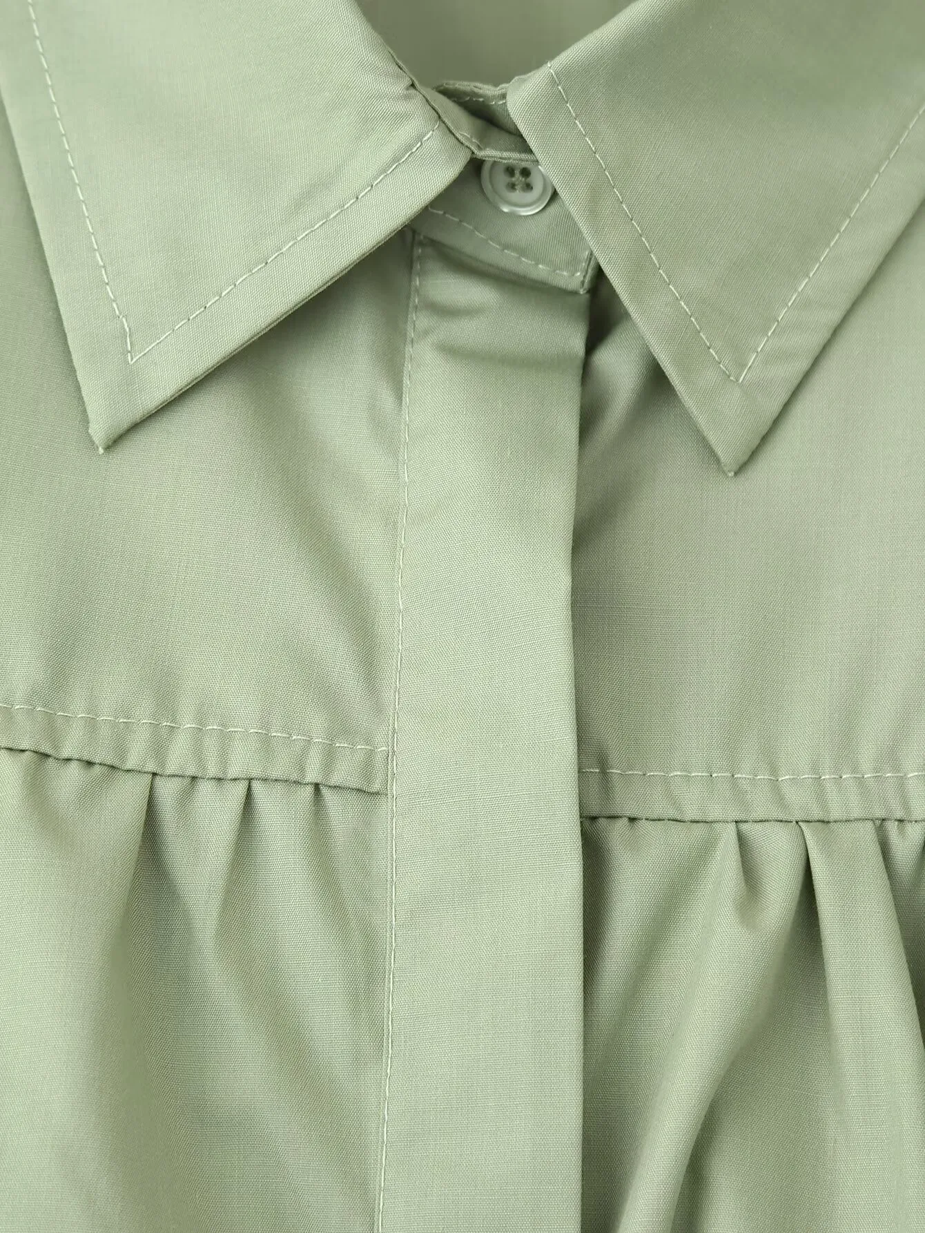 Women's Blouse Long Sleeve Blouses Elegant Solid Color display picture 16