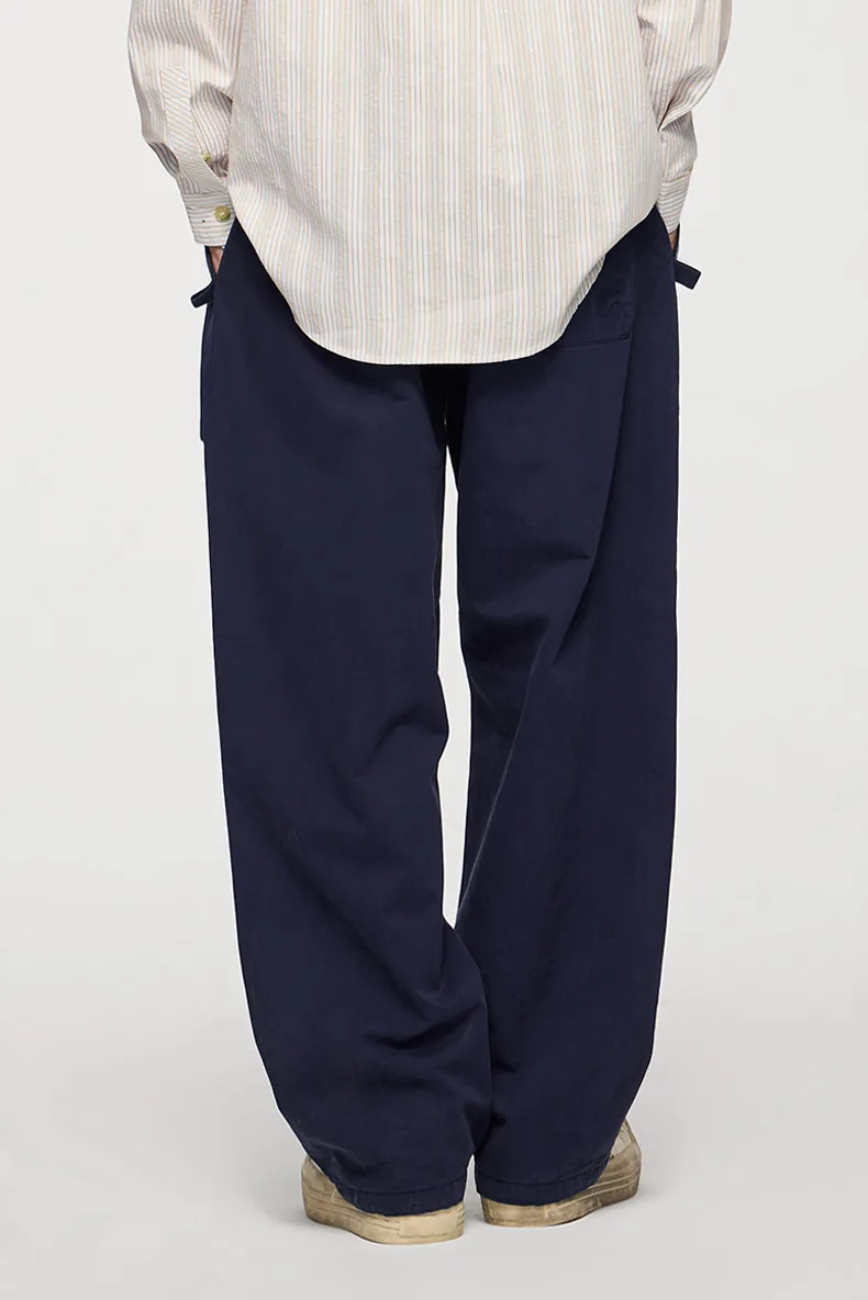 INF Men's Wear | Asut Dye Thick Dense Stereo Bag Coulter Pants  Fall/Winter New Retro Casual Straight Leg Pants display picture 6