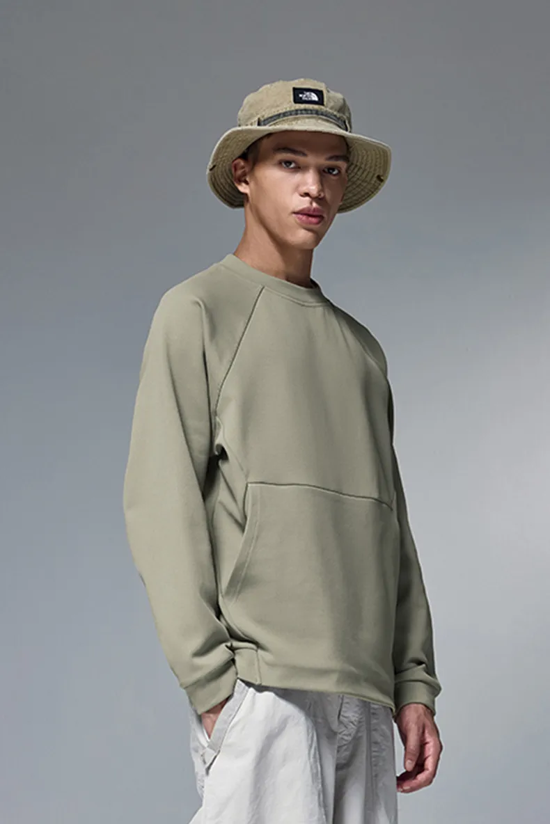 INF Men's Wear | HeiQ Intelligent Temperature Control Velvet Crewneck Wear  Fall/Winter Fashion Brand 380g Solid Color Street Jacket Men display picture 7