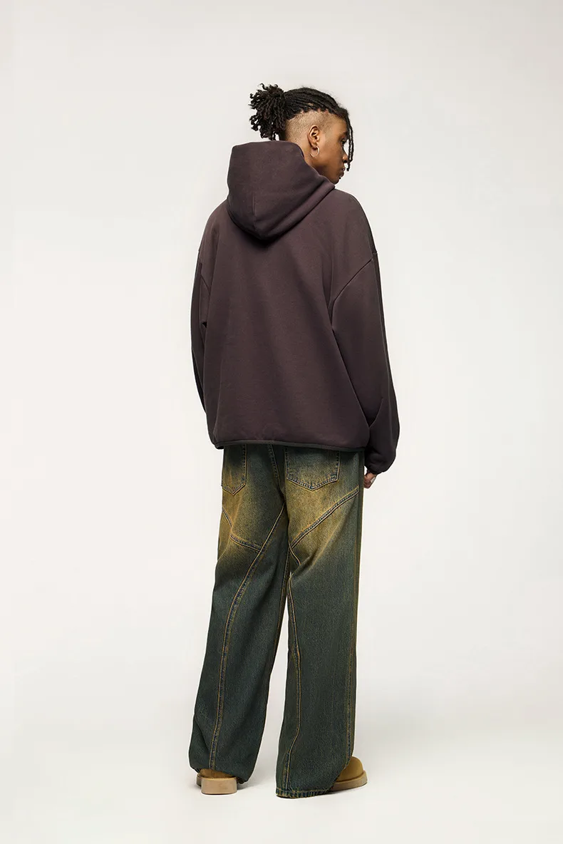 INF Men's | Fog Hooded Fleece Wei Yi  Fall/Winter Fashion Brand New American Casual Loose Pullover Jacket display picture 5