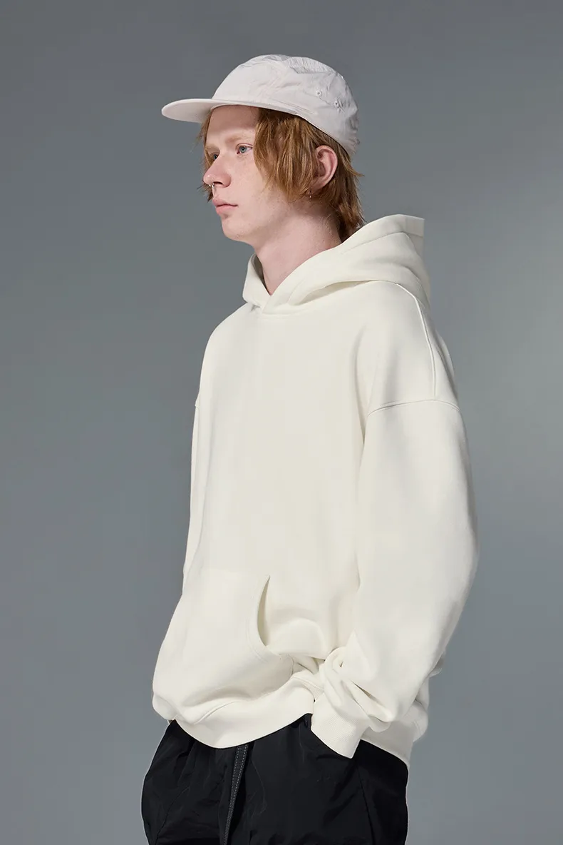 INF Men's Wear | Flame One Velvet Hooded Wear  Fall/Winter New Five-in-One Functional Loose Casual Top display picture 8