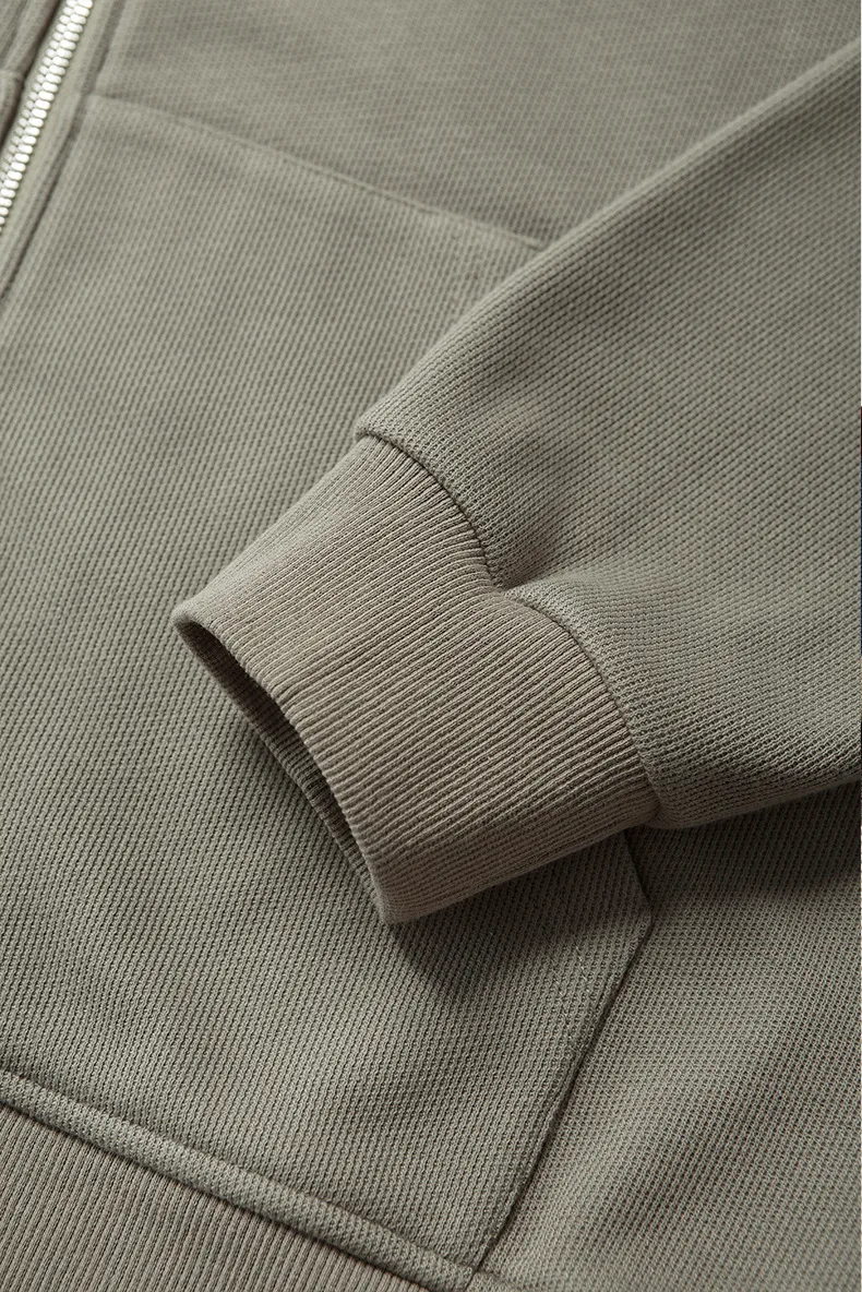 INF Men's Wear | 410g New Chinese Fleece Zipper Hooded Wear New Buckle Coat Jacket For Fall/Winter display picture 26