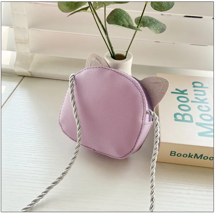 Children's Small Bag  New Cartoon Cat Girl Shoulder Crossbody Bag Cute Fashion Accessories Coin Purse display picture 19