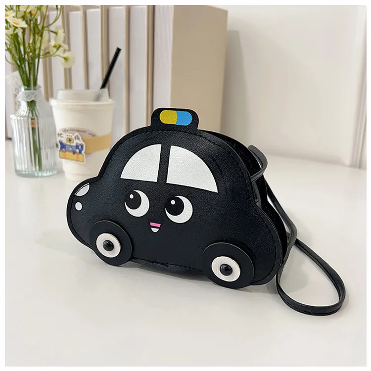 New Children's Bag Cartoon Cute Car Shoulder Crossbody Bag Boys And Girls Fashionable Coin Accessory Bag display picture 30