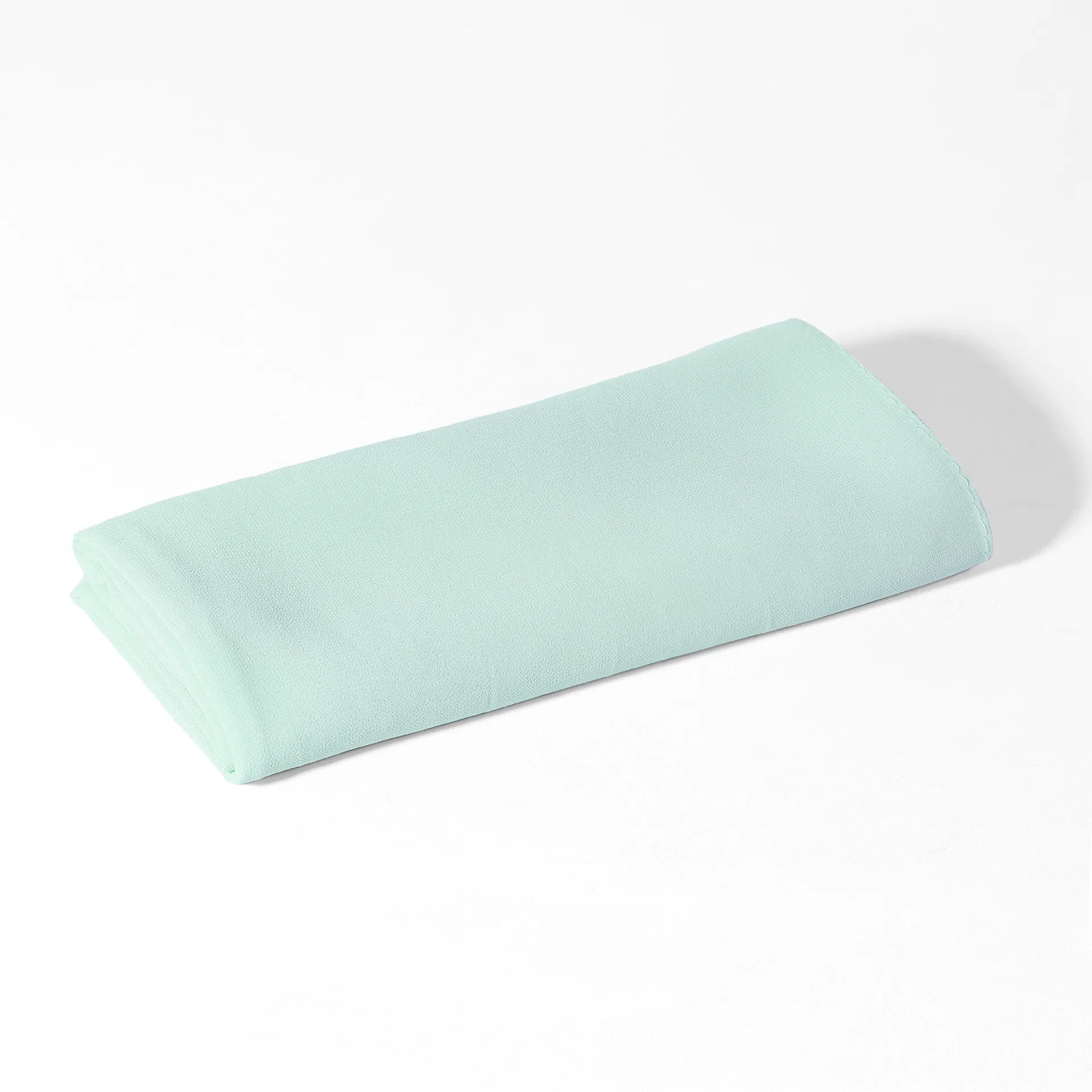Monochrome Pearl Chiffon Bubble Towel Women's Long Towel Windproof Sand-proof Scarf Headscarf Four Seasons Middle East display picture 22