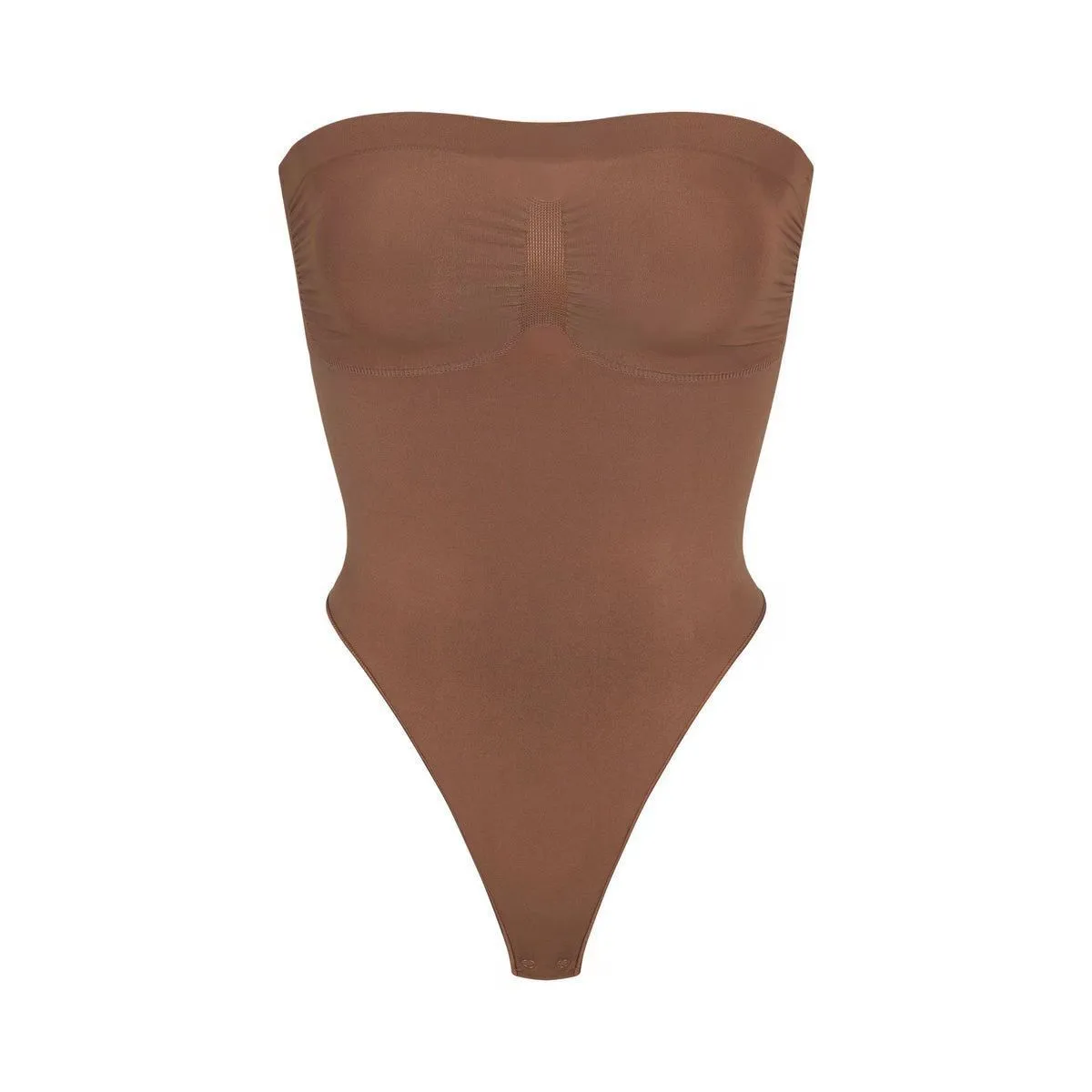 Detachable Shoulder Strap One-piece Underwear  Bra High Elastic Fabric Three-dimensional Chest Fit Body Shape Shaping Abdomen display picture 1